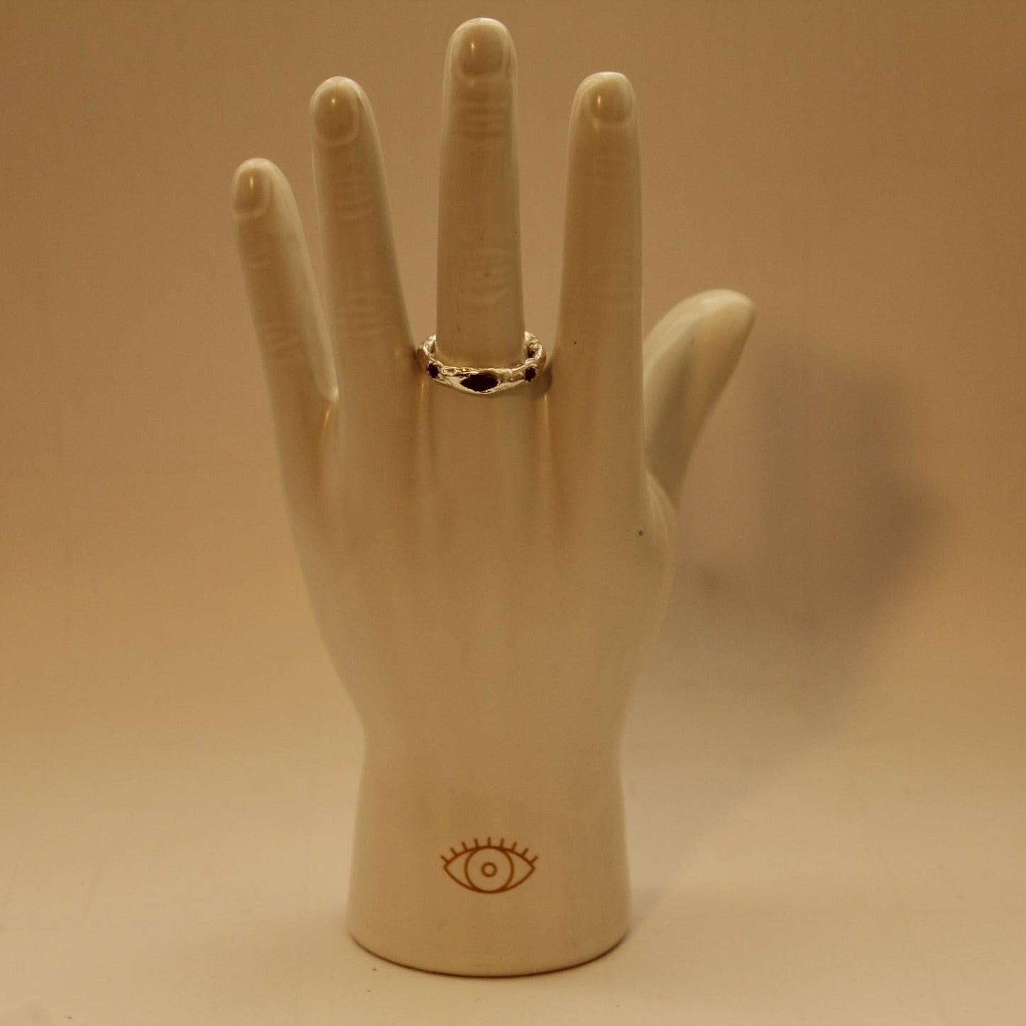 Fishy Rough Ring - 5 Stones