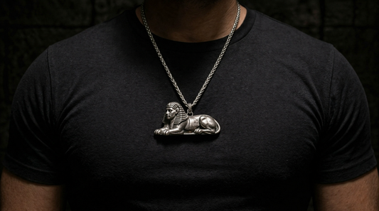 The Eroded Sphinx Pendant
