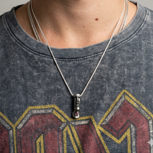The Moai Head Pendant