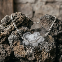 Cuban Chain Silver Necklace .925