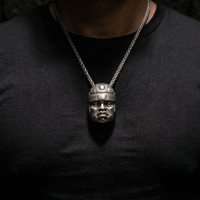 The Giant Olmec Head Pendant