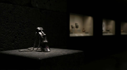 The Moai Head Pendant