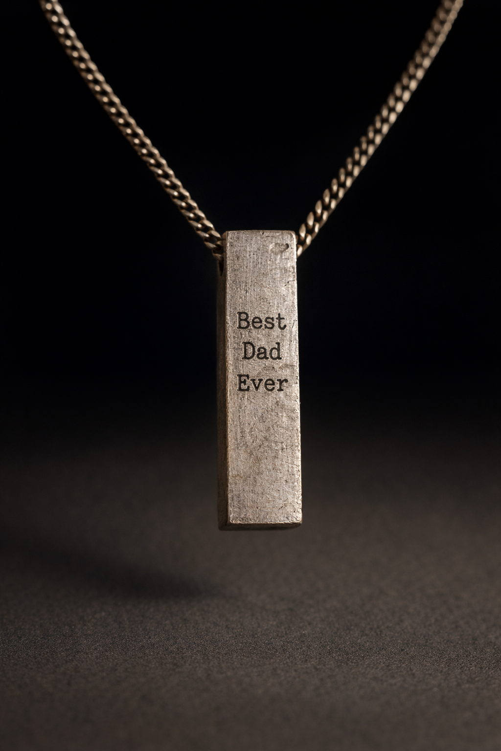 Laser engraved pendant — personalised
